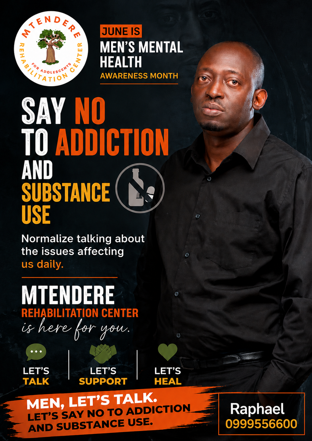 Mtendere men's mental awareness month